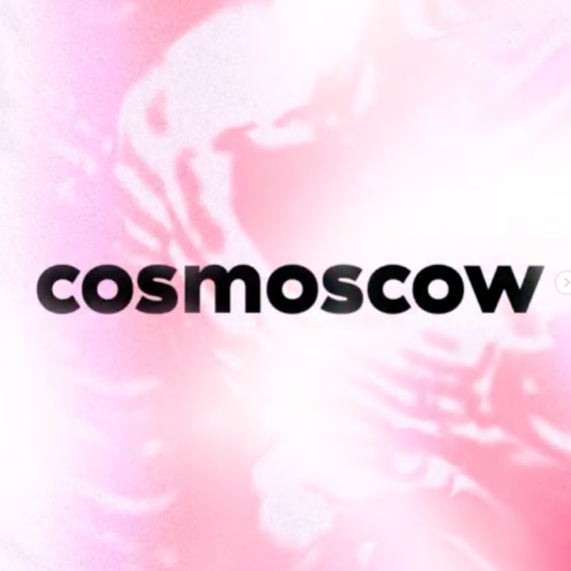Everything will disappear: Identity for Cosmoscow Contemporary Art Fair 