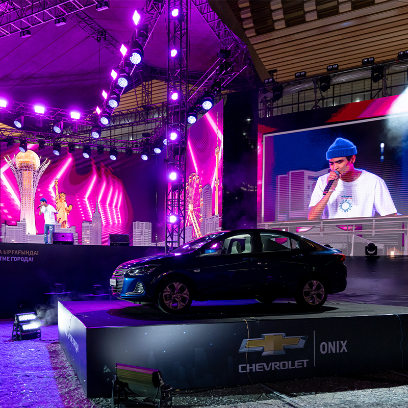 Chevrolet Onix Presentation in Kazakhstan