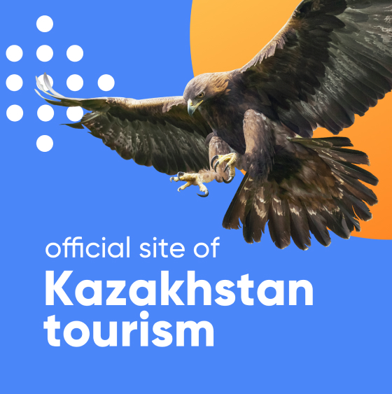 Design of the official website of Kazakhstan tourism