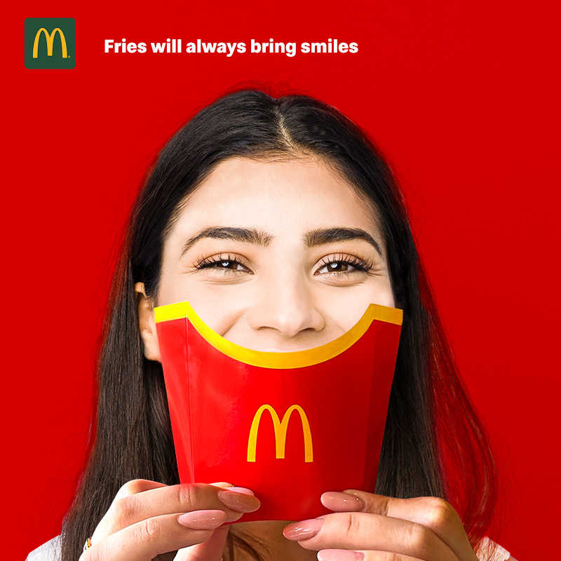 Fries will always bring smiles