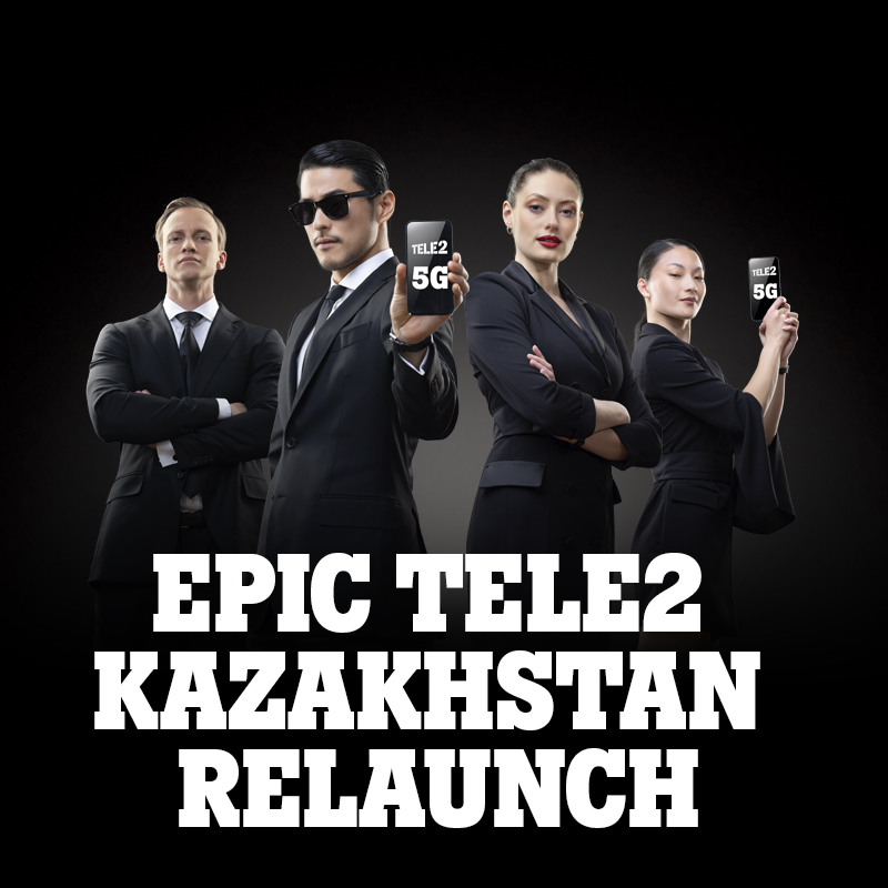 Epic Tele2 Kazakhstan relaunch