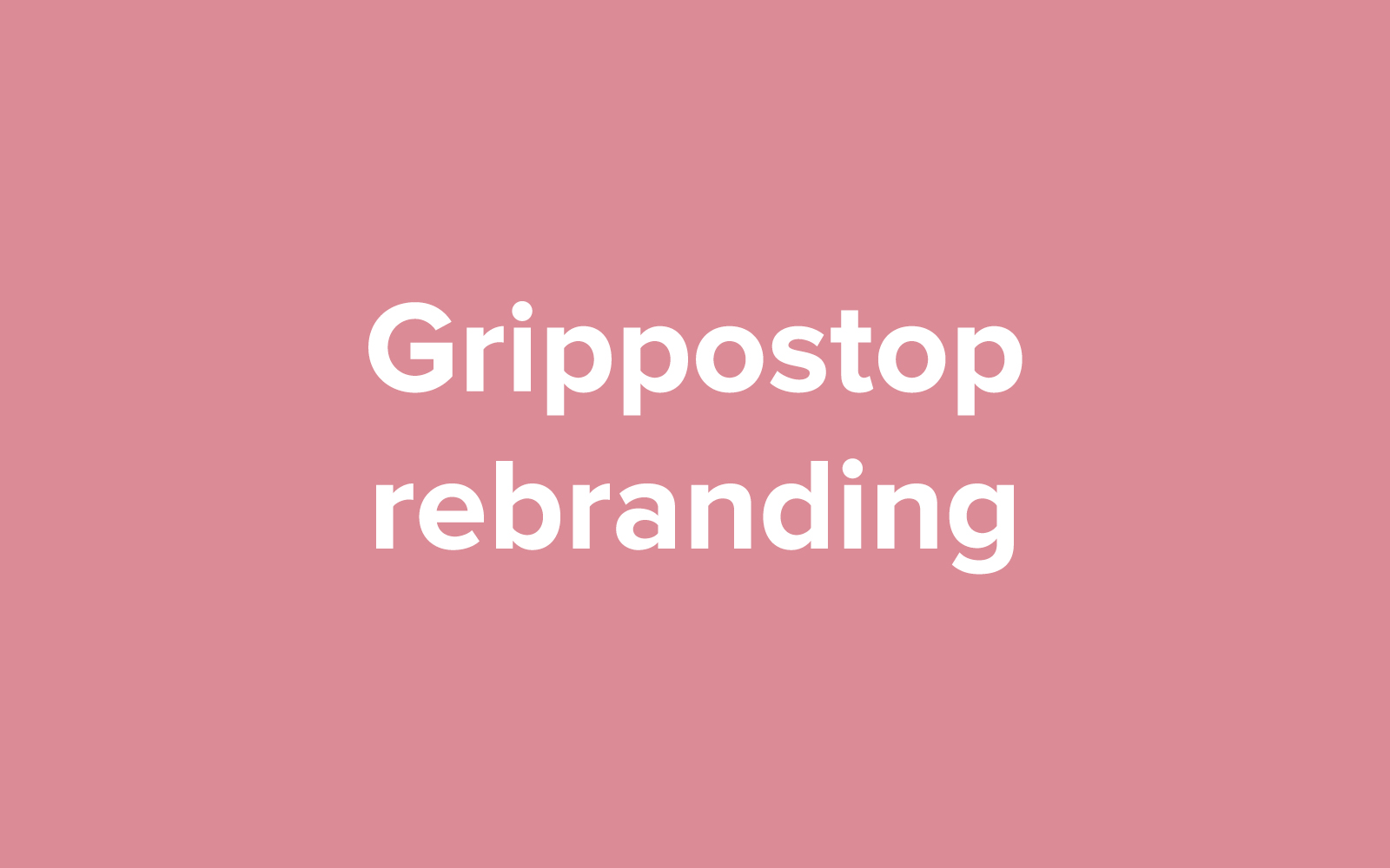 Grippo-Stop Rebranding