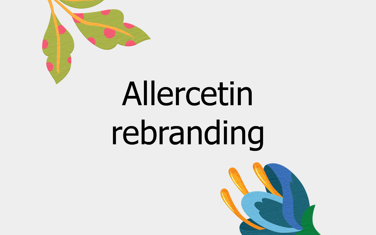 Allercetin rebranding