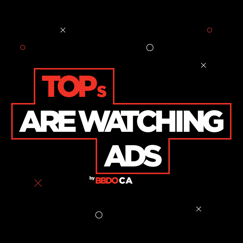 TOPs are watching ads
