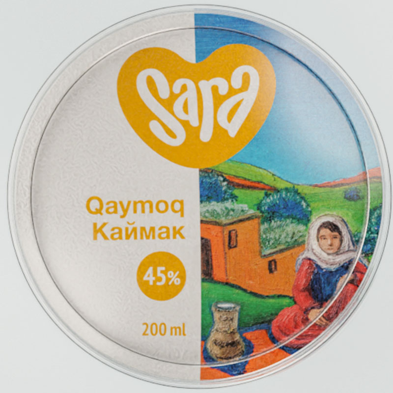 SARA's dairy packaging